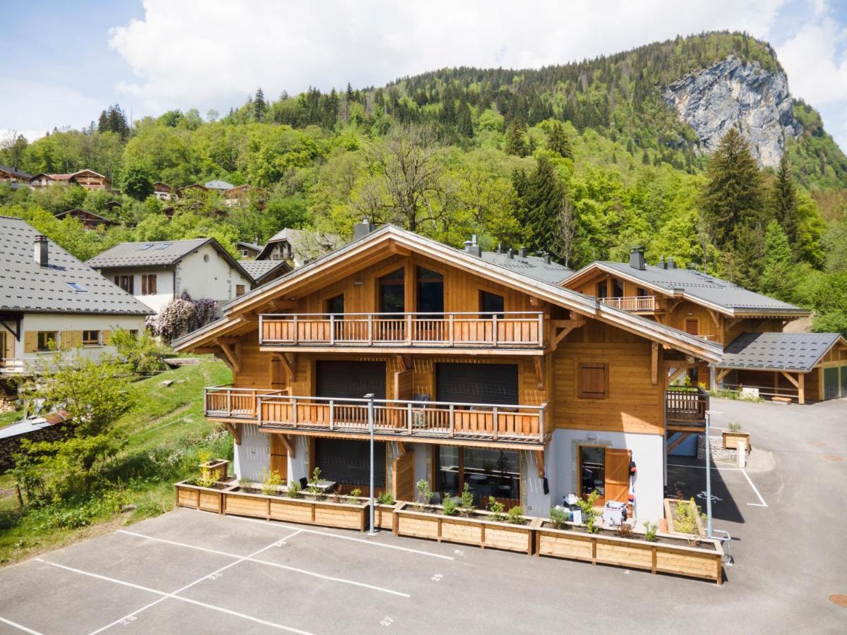 Apartmán Terresens - Le Pre D'Anne Chloe Samoëns Exteriér fotografie
